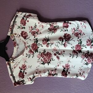 Bae City Floral Top